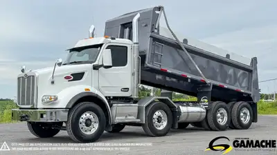 Heavy truck / Camion lourd - # STOCK: C-36640 2022 PETERBILT 567 BENNE BASCULANTE / CAMION DOMPEUR 1...