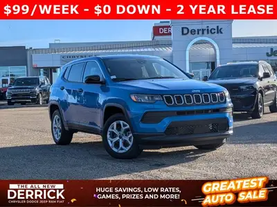 The 2026 Jeep Compass Sport is a capable and stylish compact SUV, designed for both daily driving an...