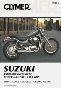 Clymer Shop Manuals For Suzuki Motorcycles