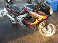 1989 kawasaki zx-10r ninja theft repo parts bike