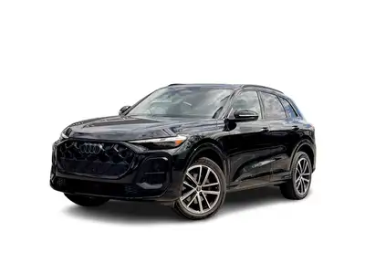 Recent Arrival! 2025 Audi Q5 S LINE BLACK EDITION 2.0T quattro Brilliant Black 4D Sport Utility 2.0L...