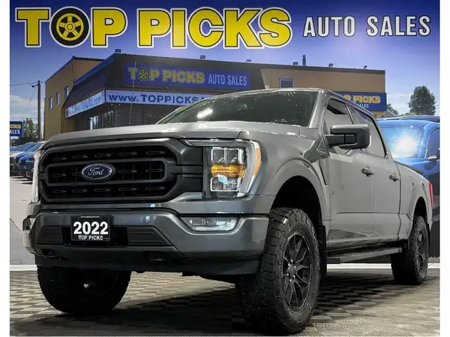 2022 Ford F-150 XLT Sport, Leveled, Only 34,000 Kms, One Owner!