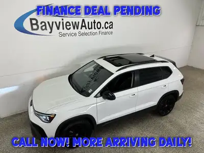 See Dealer Website for Details. 2025 Volkswagen Taos Comfortline Black Edition - AWD/PANOROOF/14000K...