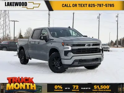 Tried-and-true, this 2026 Chevrolet Silverado 1500 RST comfortably packs in your passengers and thei...