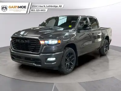 Meet the 2026 Ram 1500 Sport, a robust 4x4 Crew Cab finished in a refined gray exterior. This truck...