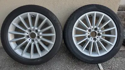 2 (two) Original 18" Rims for BMW F10 (2010 - 2016) Came off a 2011 535 xi and have some curb rush b...
