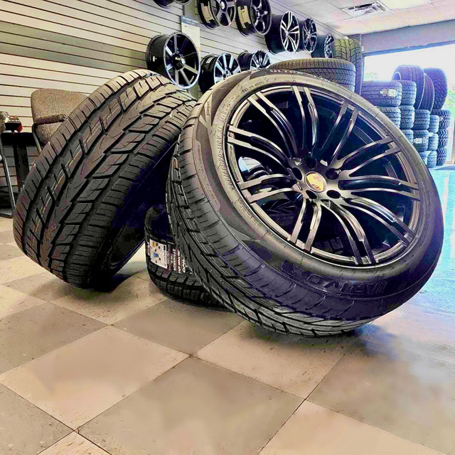 20" Porsche Macan Wheel & Tire Package | 275/45R20 Tires in Tires & Rims in Calgary