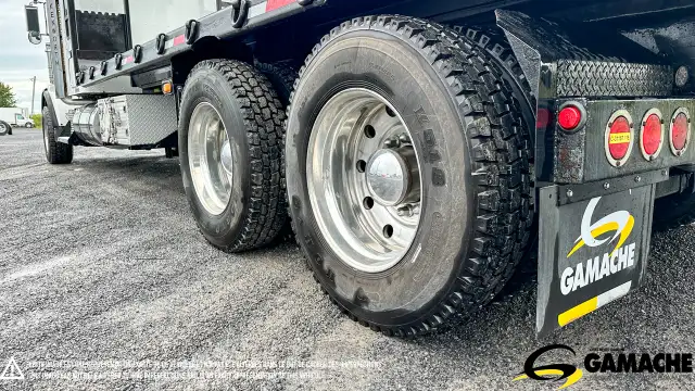 2015 KENWORTH T800 CAMION PLATE FORME REMORQUEUSE in Heavy Trucks in Moncton - Image 10