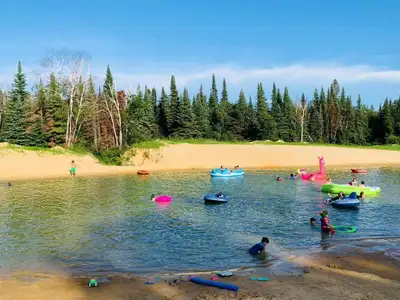 R27//Grand Beach/Hill Top Resort at Grand Beach, campground & venue on Prime land in full operation,...