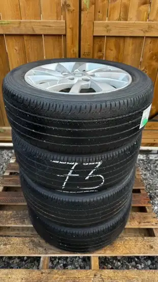 16X6 1/2” original NISSAN alloy wheels… set of four, in very good condition… all are straight and ba...