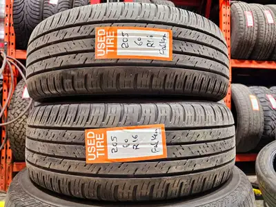 A pair of good used P205/60R16 Falken Sincera SN250 A A/S install and balance $200 Loose purchase $7...