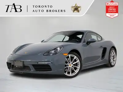 This beautiful 2018 Porsche 718 Cayman Coupe is a local Ontario vehicle that delivers a thrilling dr...