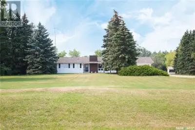 Stunning Acreage 2 km from Shellbrook! Welcome to a one-of-a-kind retreat, with endless charm, locat...