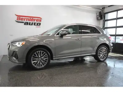 Audi Q3 Progressiv 45 TFSI S Line quattro 2020 avec moteur 2.0T developpant 228 HP et transmission a...