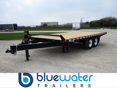 Canada Trailers Flat Bed Trailers 102in. x 14' starting at $8,080.00 or $161.58/month! Models Built...