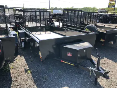 New Miska in.Herculesin. 6'x12' Utility Trailers Loaded with our Homeowner Package, Ready to Roll, s...