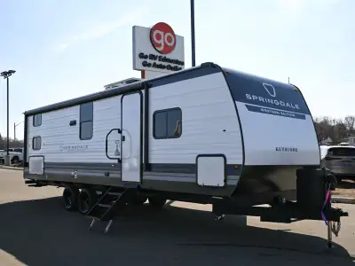 The 2026 Keystone Springdale 26BHSWE is a spacious, bunkhouse-style travel trailer built with famili...