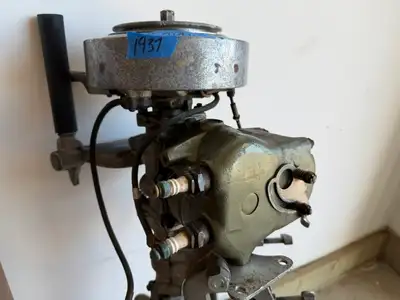 - - - We are sell our family Boat Trolling Motor / 1937 JOHNSON asking 440.00 1.306.537.3500