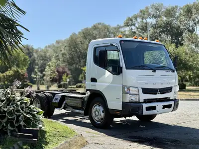 2015 Mitsubishi Fuso FE Cab And Chassis 3.0L L4 TURBO DIESEL engine Measurements : Wheel Base is 110...