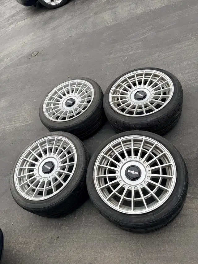 255/35/18 rotiform LASR 5x114.3 5x100 subaru wrx sti honda civic in Tires & Rims in Mississauga / Peel Region - Image 6