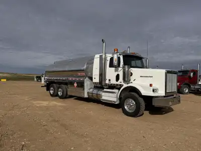 1 Owner! 2014 Western Star 4900 Tandem Fuel Truck With Advance 4 Compartment TC 406- Fresh 5 year in...