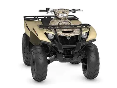 2026 Yamaha Kodiak 700 EPS CamoBEARING DOWN. Devouring chores with comfort and confidence, this rugg...