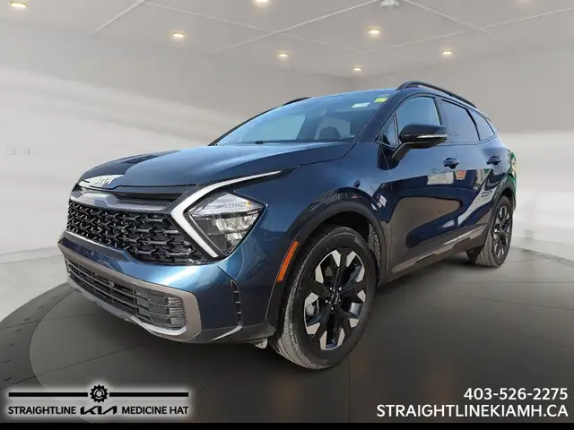 2024 Kia Sportage X-Line FRESH TRADE, CLEAN CARFAX, LOW KMS, AWD
