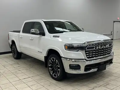 The 2025 Ram 1500 Limited Longhorn blends rugged capability with unmistakable Western-inspired luxur...