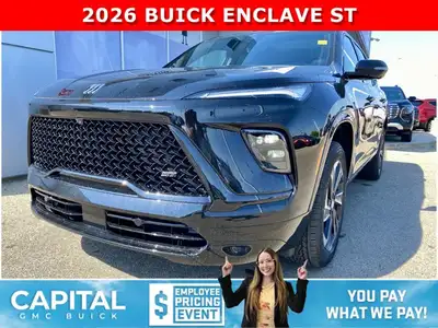 THE ALL-NEW 2026 BUICK ENCLAVE SPORT TOURING IS HERE! Come and experience it here and be the FIRST t...