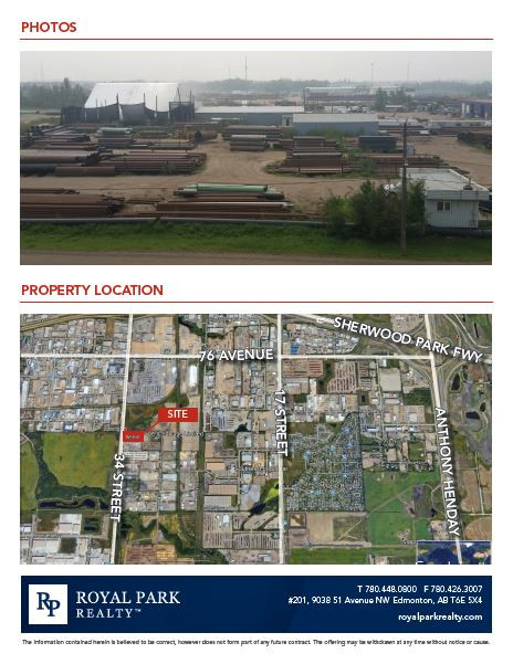 4.325 ACRES INDUSTRIAL LAND in Land for Sale in Edmonton - Image 4