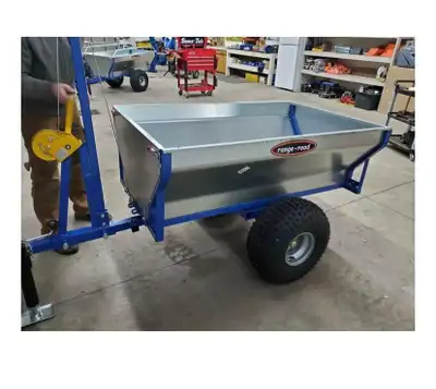 Range Road RR621 ATV UTV SINGLE AXLE DUMP TRAILER W/WINCH, View more