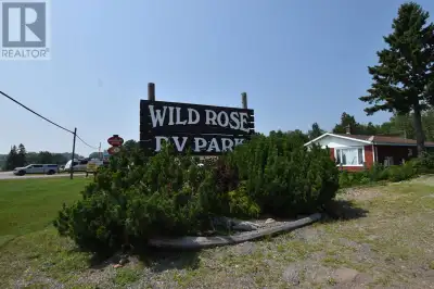 Nestled along the breathtaking eastern coast of Lake Superior, 11028 Highway 17 North – Wild Rose Ca...