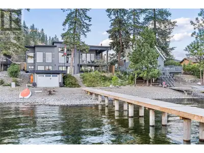 Experience the best of Okanagan lakefront living in this custom-built 4-bedroom, 3-bathroom, 2,755 s...