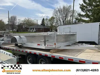 Welcome to Allan Johnston Repair & Sales 2026 Enbeck 80x14 Single Axle Aluminum Utility Trailer .