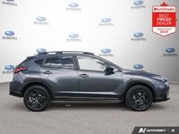 Odometer is 2637 kilometers below market average! Gray Metallic 2024 Subaru Crosstrek Onyx AWD Linea... (image 5)