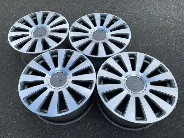 Stunning - Genuine Factory OEM Audi A8 19" rims in exc used cond in Tires & Rims in Delta/Surrey/Langley - Image 3