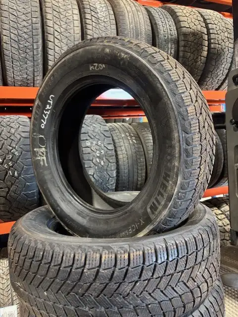 *USED* MICHELIN X-ICE 235/65R18 SNOW TIRES  (SET OF 4) in Tires & Rims in Grand Bend - Image 3