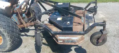 Finishing mower, 5' wide, for tractor with pto, 3 point hitch. Ancaster, $1,400.00