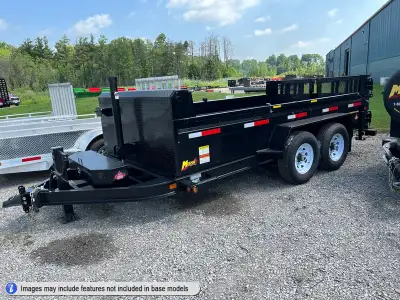 SOLD In Stock Clear-out! - Save $1,500 on this new 2026 Miska 6 Ton Ultra Low Pro Dump Trailer with...