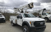 2017 Ford Service Bucket Truck - - Altec AT40G 45ft height truck