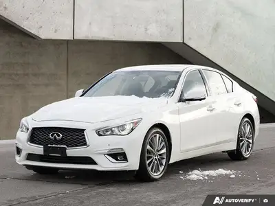 2023 Infiniti Q50 LUXE. No Accidents! Shows beautifully!! Well Appointed With All The Safety And Con...