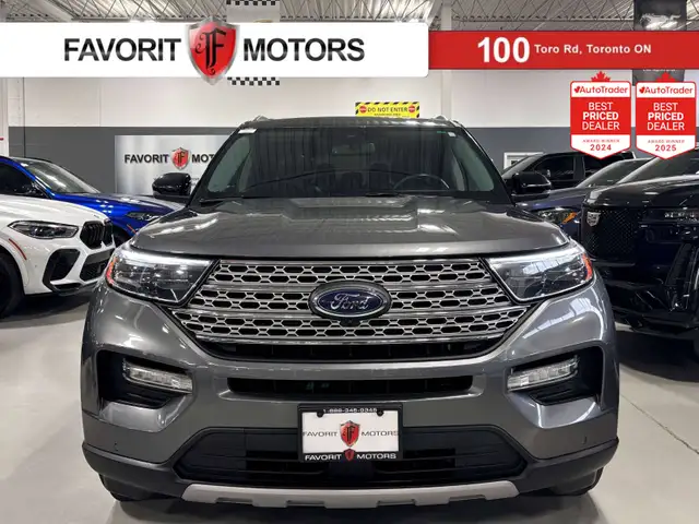 2022 Ford Explorer Limited|HYBRID|4WD|7PASS|NAV|LEATHER|360CAM|P