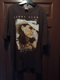 Terry Clark Life Goes On Tour concert tee-shirt