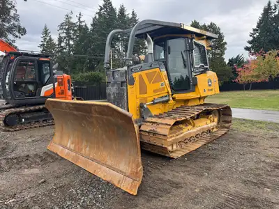 2019 John Deere 700K Dozer 2525 Hrs Topcon 3D Max System 6-Way Blade ROPS Guard For more used invent...