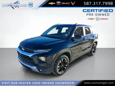 Our used stylish 2021 Chevrolet Trailblazer LT AWD excels at fun in Midnight Blue Metallic! Powered...