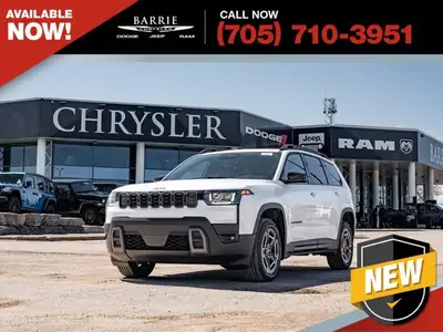 Welcome to Barrie Dodge Chrysler Jeep. The 2026 Jeep Cherokee Limited is a brand new, premium compac...