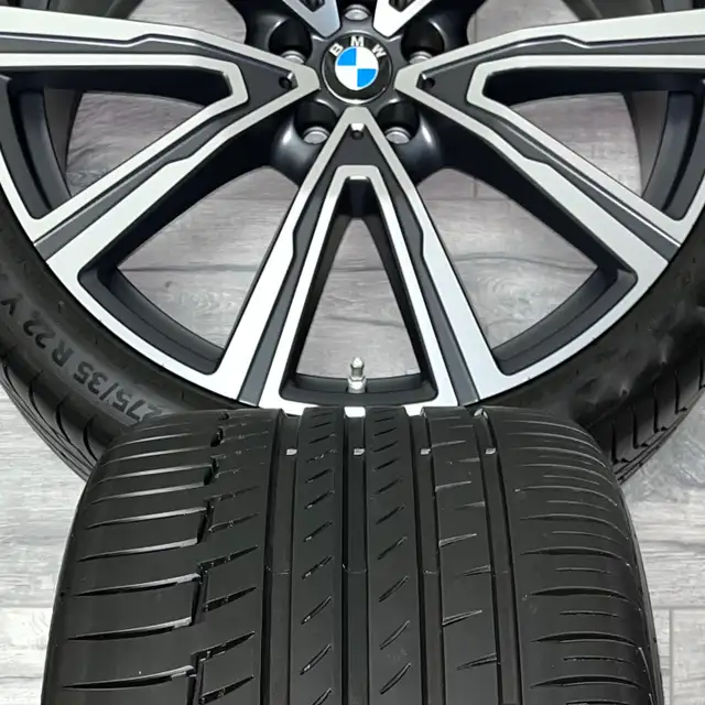 2022 BMW X5 / X6 22" OEM Rims & Tires & TPMS *BRAND NEW* in Tires & Rims in Markham / York Region - Image 7