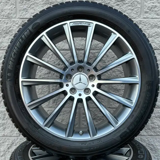 (95%) 4x MB GLC 43 AMG 20" OEM Winter Wheels Package in Tires & Rims in City of Toronto - Image 3