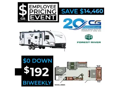 2025 Gulf Stream 28BBS 2025 Gulf Stream Envision 28BBS - Rear double bunks, dinette/sofa super slide...