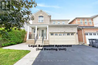 **SPECTACULAR 3+1Br/4Wr Full Brick Detached Home With LEGAL BASEMENT APARTMENT Nestled In The Sought...